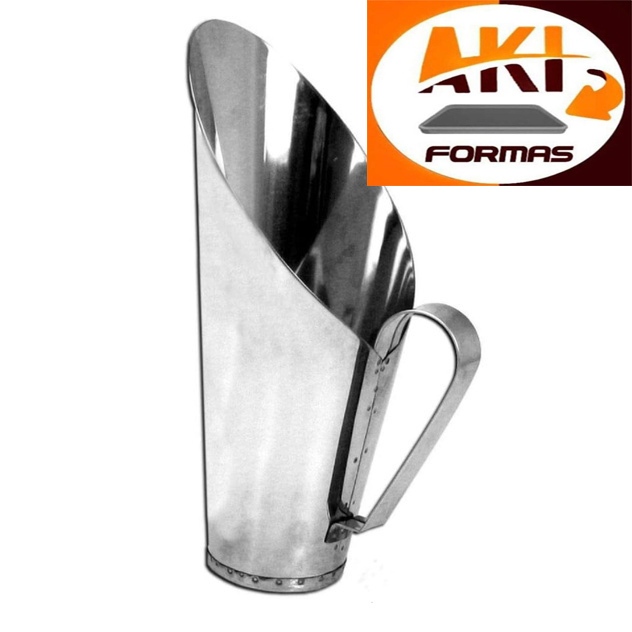 CONCHA DE CEREAIS 2 KILOS EM INOX 430 PRODUTO JA COM NOTA FISCAL em Oferta na Shopee