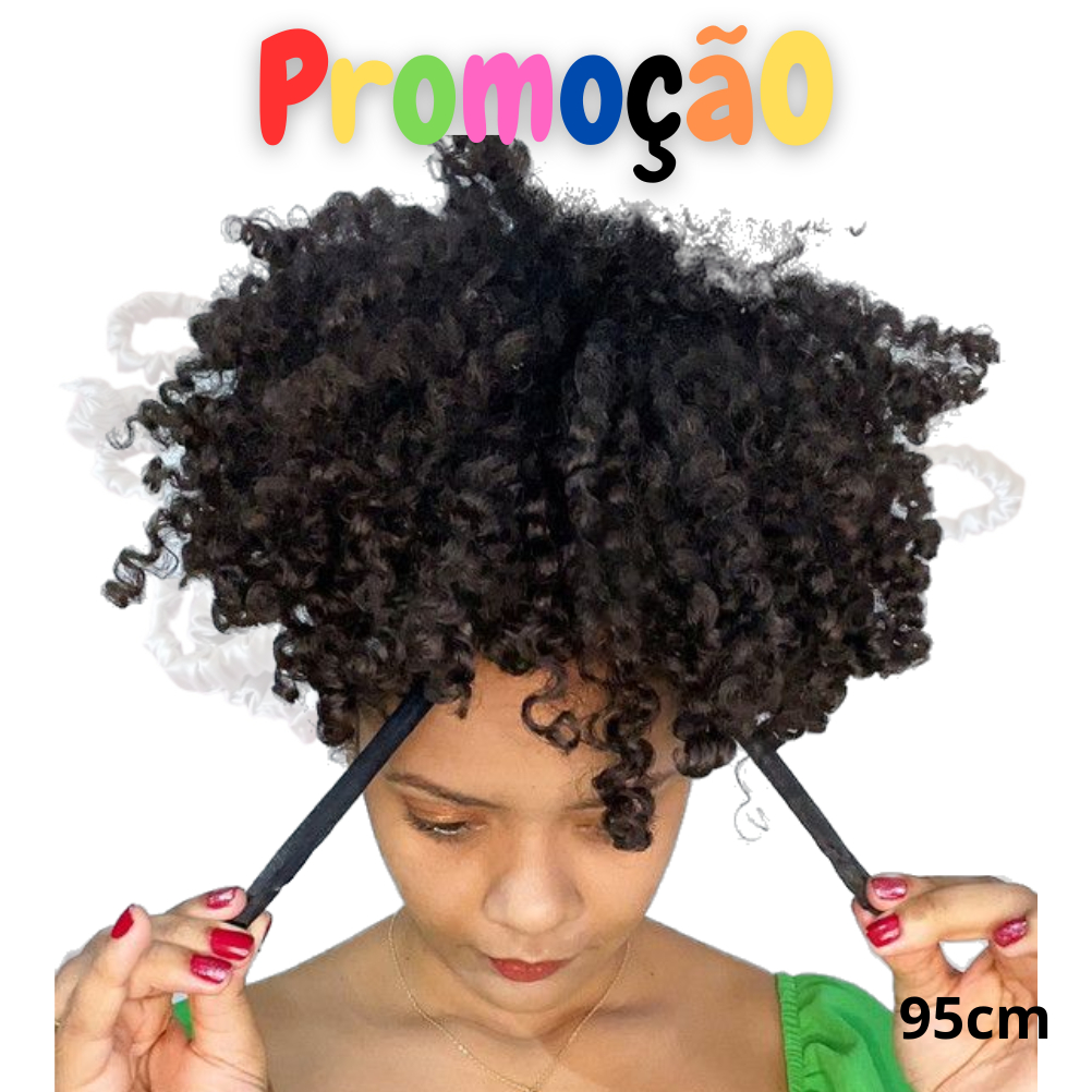 ( 3 Peças ) Scrunchie para afro puff