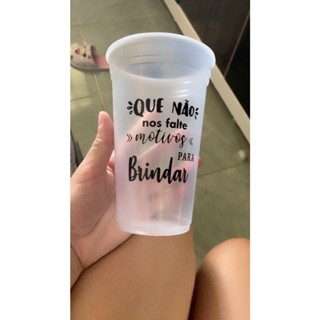 300 Copos descartáveis personalizados 330, 440, 550 e 770ml em Oferta na Shopee