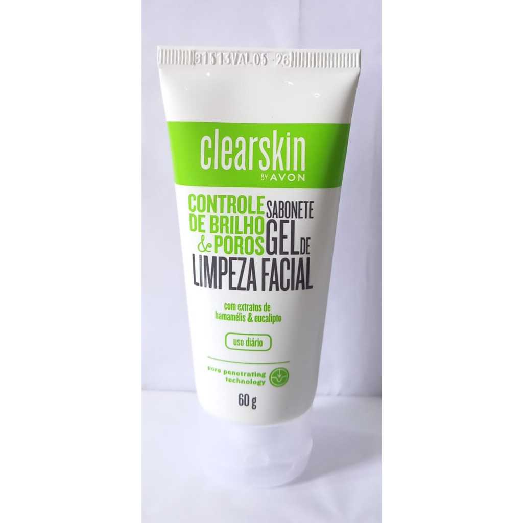 Avon Sabonete Gel de Limpeza Facial Clearskin 50g