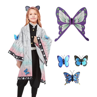 Capa SHINOBU Kimetsu No Yaiba Cosplay infantil em Oferta na Shopee