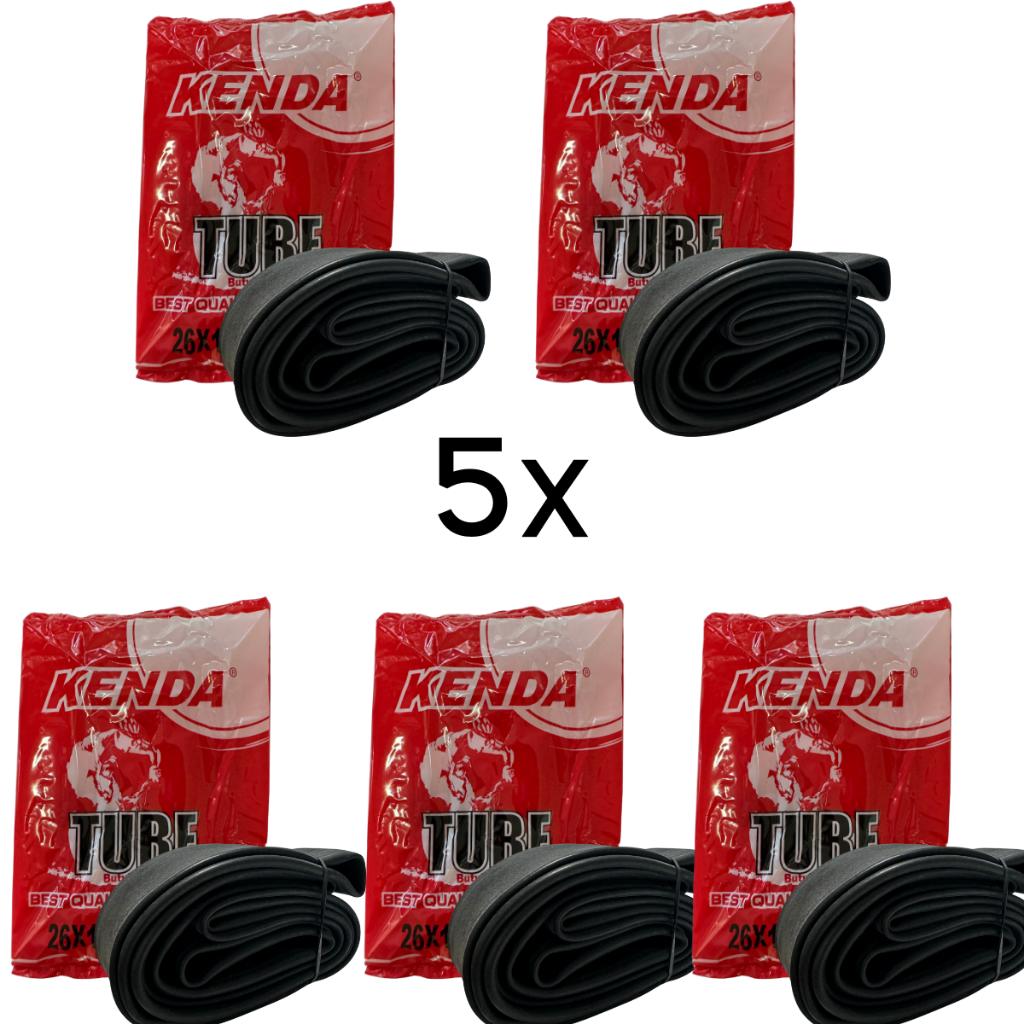 5 Camara de Ar Aro 26 Kenda 26x1.9/2.125 Câmara de Ar 5 Unidades de Camera Borracha Para Bike Bicicicleta MTB