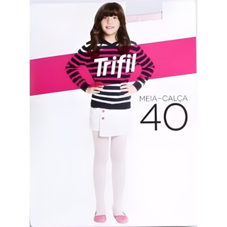 Meia Calça Infantil Trifil Fio 40 3 a 13 Anos em Oferta na Shopee