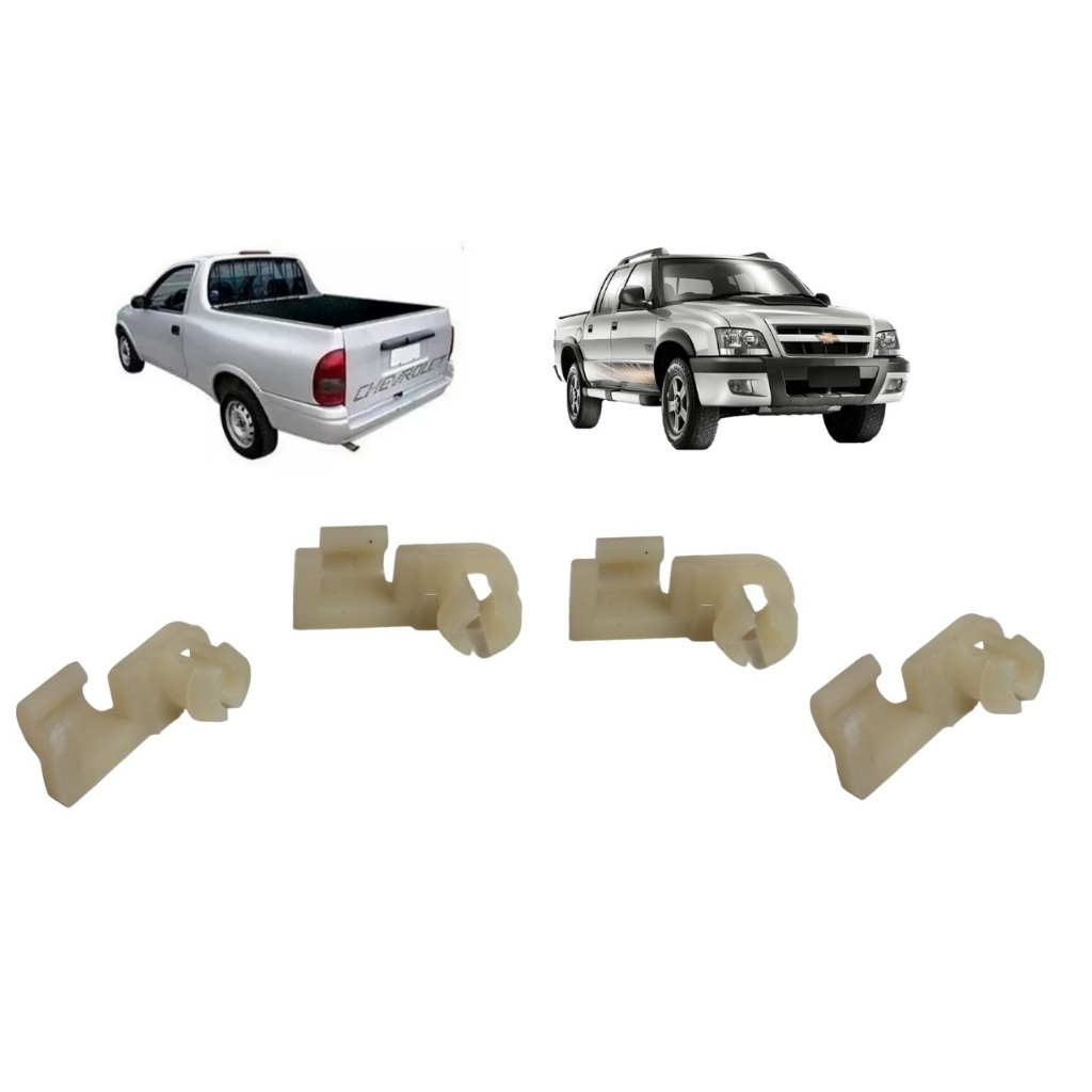 Grampo Fechadura Tampa Traseira Blazer S10 Pick-up Corsa