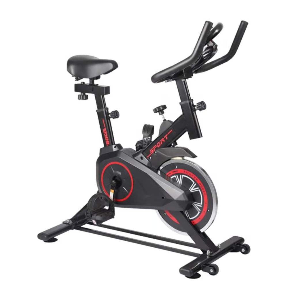 Bicicleta Spiner para Exercícios Ergométrica Indoor Spinning Monitor Lcd Velocidade Tempo Calorias e Distancia