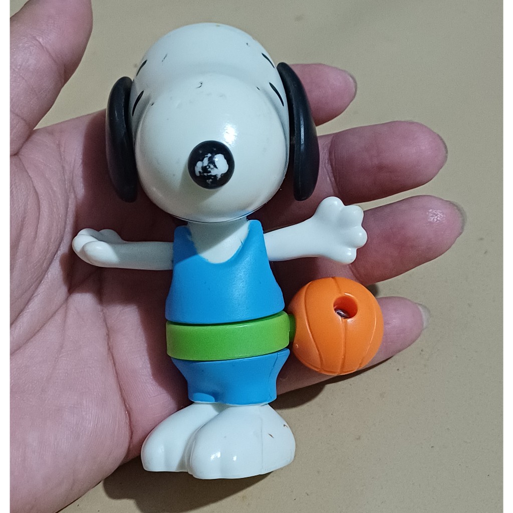 antigo brinquedo boneco snoopy coleção mc 2017- 6829l