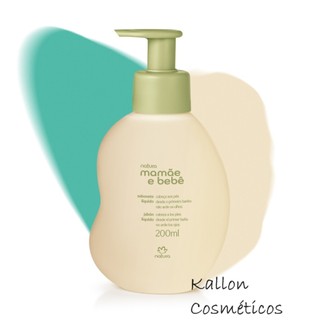 Sabonete Liquido Mamãe e bebe da Cabeça aos pés 200 ml. Natura Cosméticos, Novo, original, Vegano