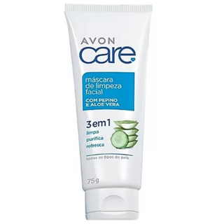 Skin Care: Máscara de Limpeza Facial Pepino 3 em 1 Avon Care - 75g Skin Care