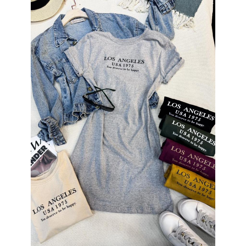 vestido de algodão feminino 0040 em Oferta na Shopee