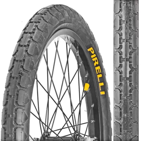 Pneu para Bicicleta de Carga Cargueira Pirelli 20x2x1.3/4 Reforçado Bike Aro 20 Estrada Grosso