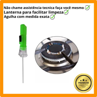 Lanterna Agulha Limpa Chuveiro/fogão C/lanterna Limpeza 1 uni Bonequinhos Divertidos Cores Sortidas em Oferta na Shopee