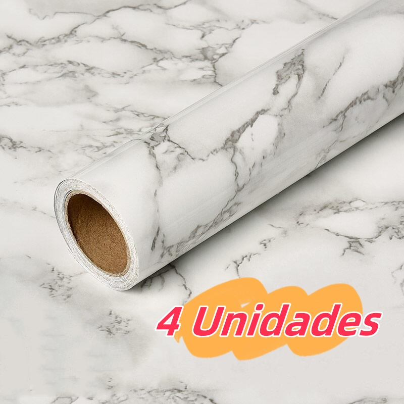 4 Papel De Parede Painel Autoadesivo Marmore Lavavel Resistente a Agua/Óleo/Fogo/ Temperatura Novo