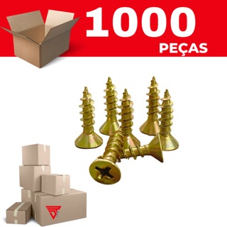 Parafuso Chipboard Chata Para Madeira 3,5x14 em Oferta na Shopee