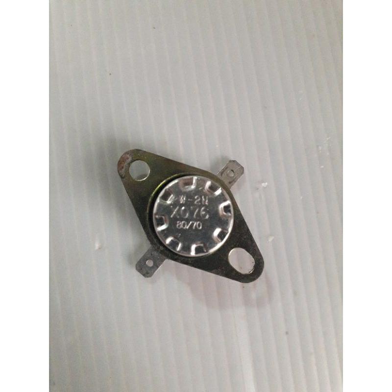 Termostato para microondas secadora w-2N X076 80/70 usado excelente