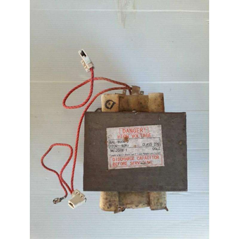Transformador para microondas 127v GGLZ 900U-2 usado excelente