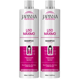 kit 2 Shampoo Liso Máximo Revitalize Seus Fios Cabelos Fortes e Brilhantes em Oferta na Shopee