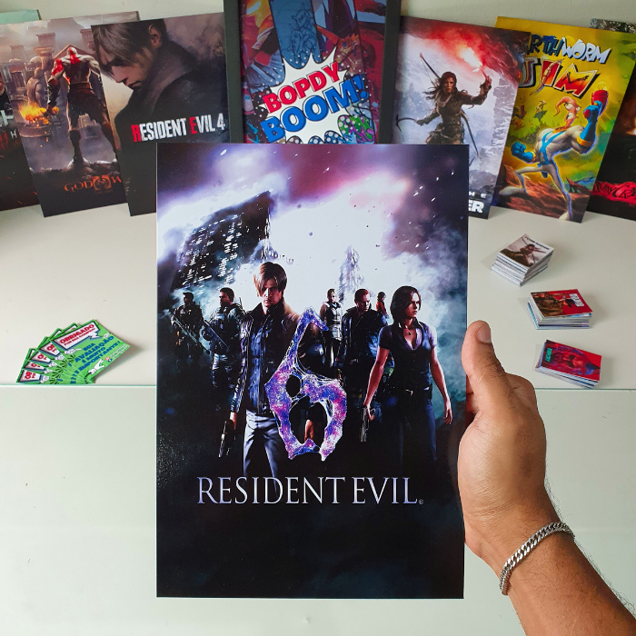Quadro decorativo Resident Evil 6