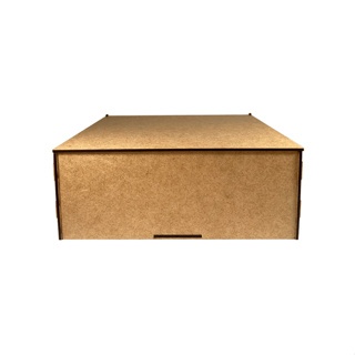 10 unidades Caixa encaixe em MDF 12x12x5 – Ideal para Lembrancinhas de Festas em Oferta na Shopee