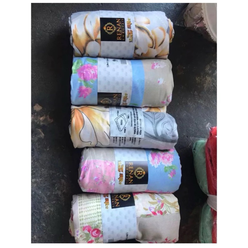 Kit Com 5 Lençol Casal Padrão Avulso Com Elástico Estampado Promocao