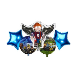 Kit C/5 Balão Metalizado Roblox 50Cm/45Cm em Oferta na Shopee