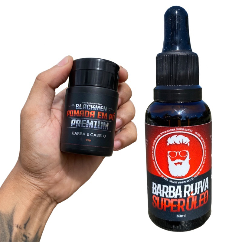 Balm reparador de barba + Óleo nutritivo barba Barbershop