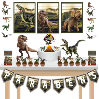 kit Festa Festa Kit Só Um Bolinho Jurassic Park Dinossauros Dinossauro Mêsversário Aniversário em Oferta na Shopee