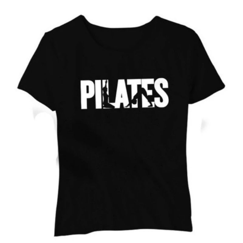 Camiseta Pilates Camisa Algodão Unissex Exercícios Alongamentos Musculação Blusa Estampado Básica Casual Tumblr Masculino Feminina Promoção Envio Rápido
