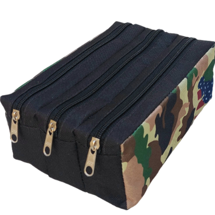 ESTOJO ESCOLAR TRIPLO MASCULINO. em Oferta na Shopee