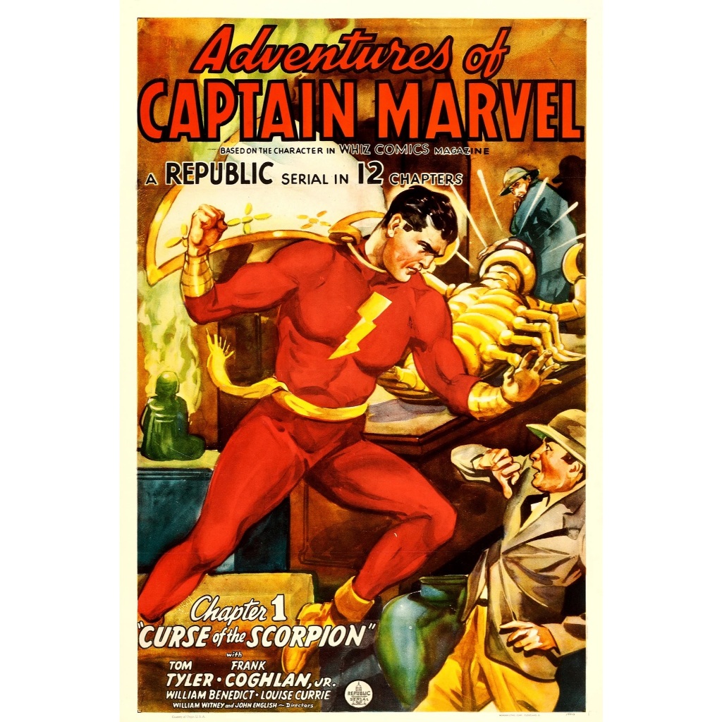 Seriado As aventuras do capitão Marvel (Shazam) de 1941 - Legendado