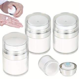 Frasco De Creme Gel Acrílico Pump Vazio 15g Pressao Válvula Pote Unha Airless em Oferta na Shopee