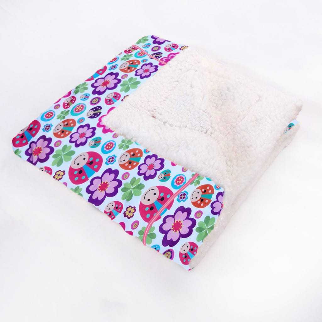 Mantinha Para Bebê Cuero Sherpa 100cm x 75cm