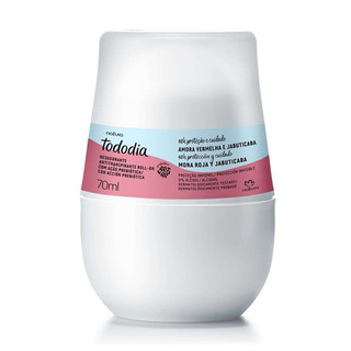 Desodorante Antitranspirante Roll on Tododia Amora Vermelha e Jabuticaba 70 ml