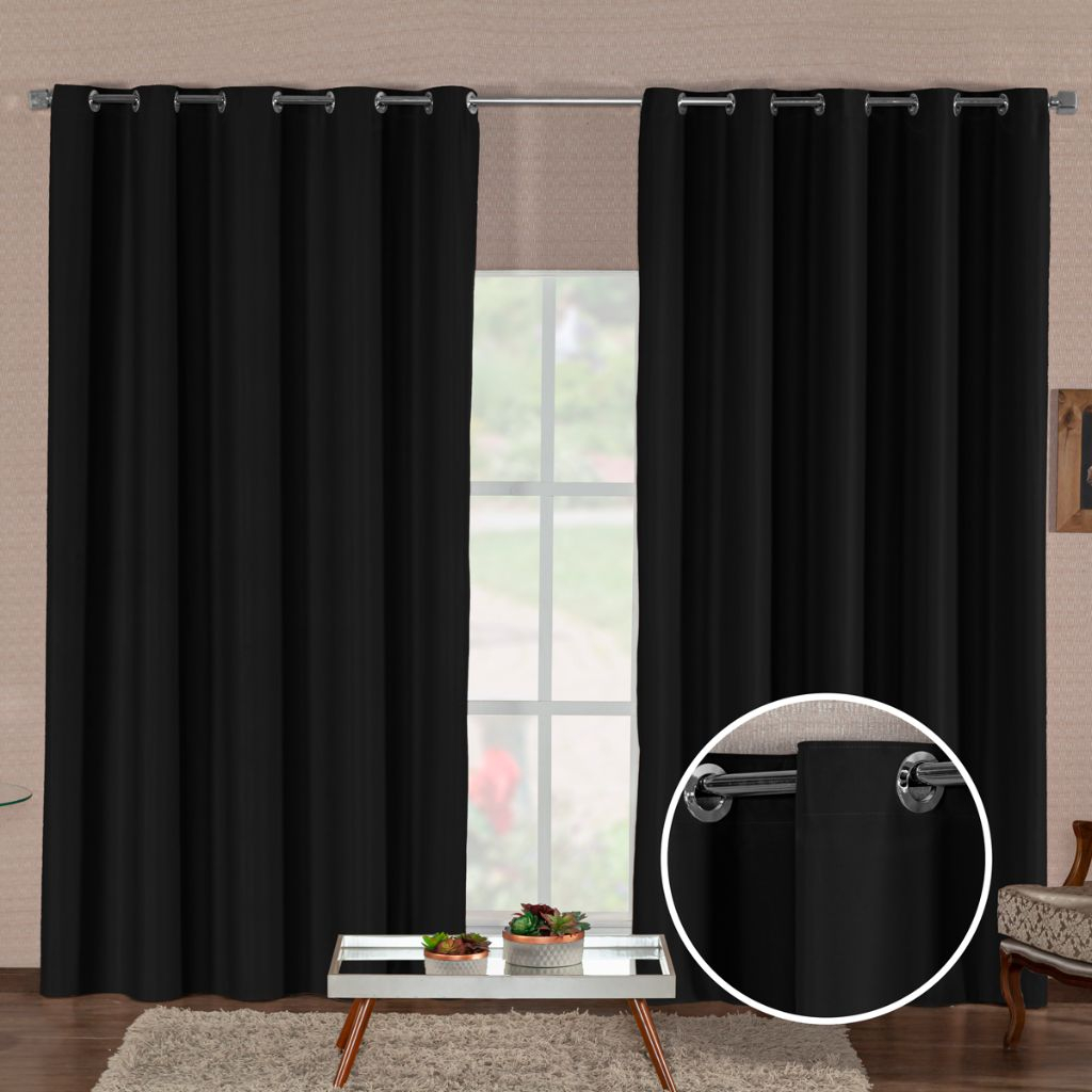 Cortina Blackout em Tecido 2 00x1 80 Corta Luz Preta: Onde Comprar | BuscaProdutos