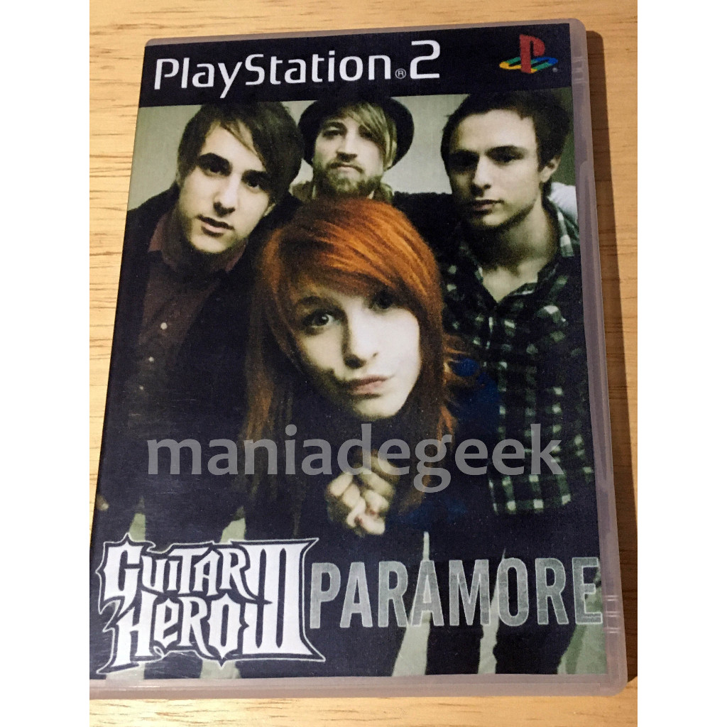 Jogo Guitar Hero Paramore para play 2 ps2