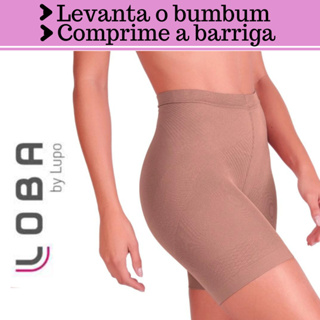 Cinta Short Modeladora Lupo Loba  Up-Line Original Levanta Bumbum em Oferta na Shopee