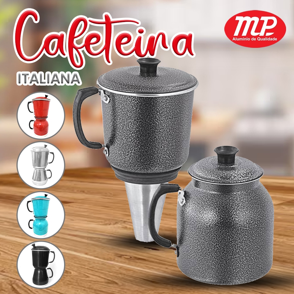 Cafeteira Italiana Aluminio Pintura 1500ml ENVIO RÁPIDO