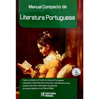 Livro: Manual Compacto de Literatura Portuguesa (Novo, Lacrado) em Oferta na Shopee