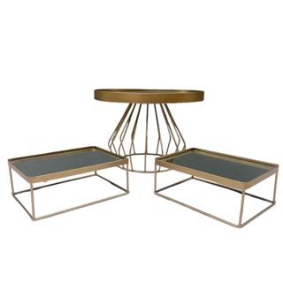 Trio boleira e doceiras suporte para bolo e doces decoração de festa em Oferta na Shopee