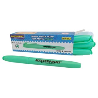 Kit C/ 30 Marca Texto Pastel Masterprint (Várias Cores) em Oferta na Shopee