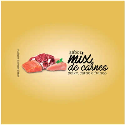 Ração Quatree Gourmet Gato Adulto Mix de Carnes 10,1 kg · foto 2
