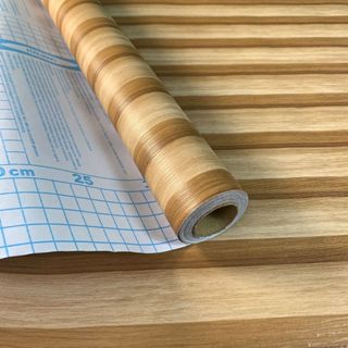 Papel de Parede Madeira Ripada(8)  3D 5 METROS x 45CM Adesivo Autocolante para Sala, Quarto em Oferta na Shopee