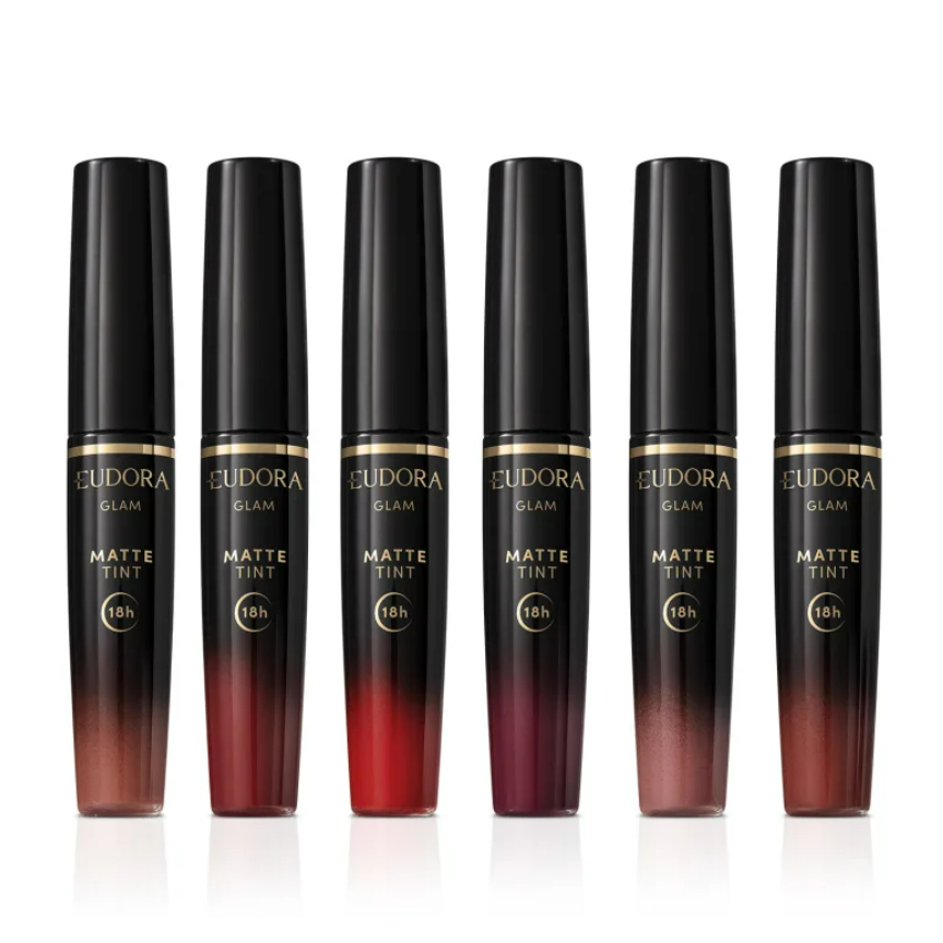 Batom Matte Tint Eudora 18 Horas Sem Retoque - á escolher