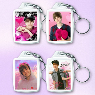 Chaveiro vintage Justin Bieber - 3x4, acrílico, papel fotográfico (alta qualidade). em Oferta na Shopee