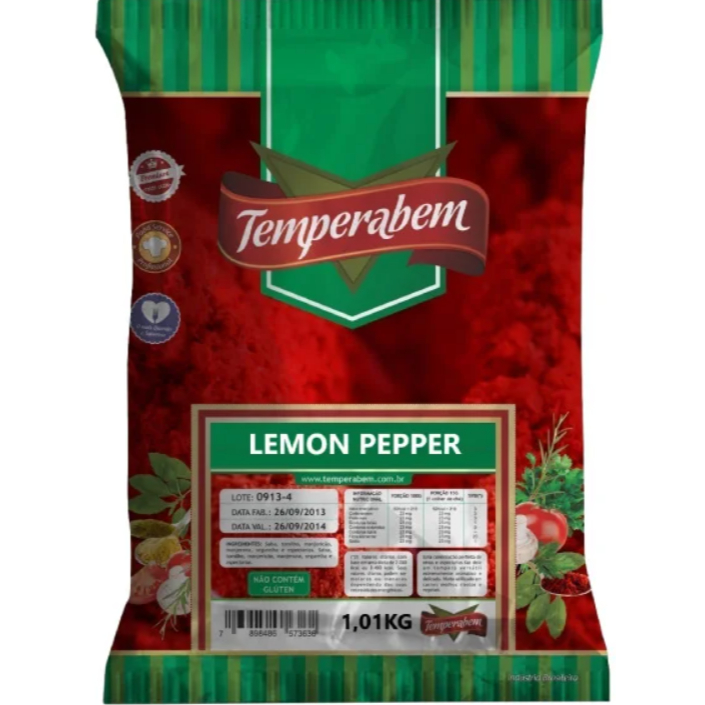 Lemon Pepper Temperabem 1,010 Kg