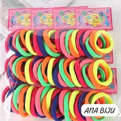 ANA1108 Médio Xuxinha para cabelo de Meia e elástico para cabelo Scrunchie