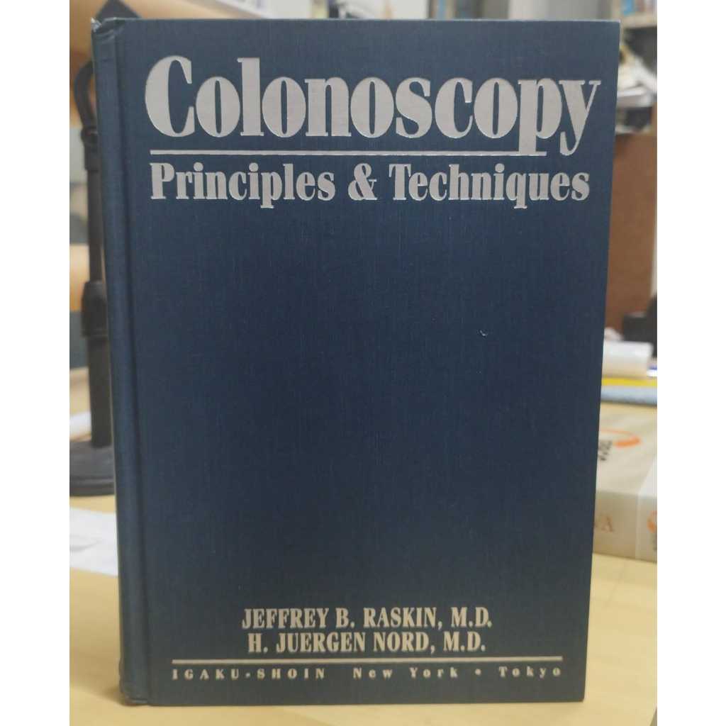 Colonoscopy: Principles and Techniques (capa Dura - Excelente Estado)