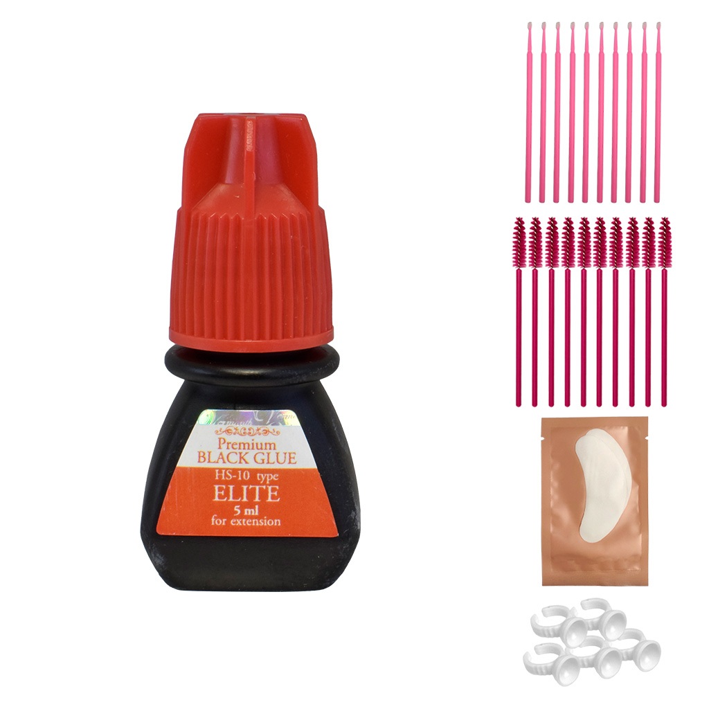 Cola Elite Premium Hs-10 5ml Para Extensão De Cílios