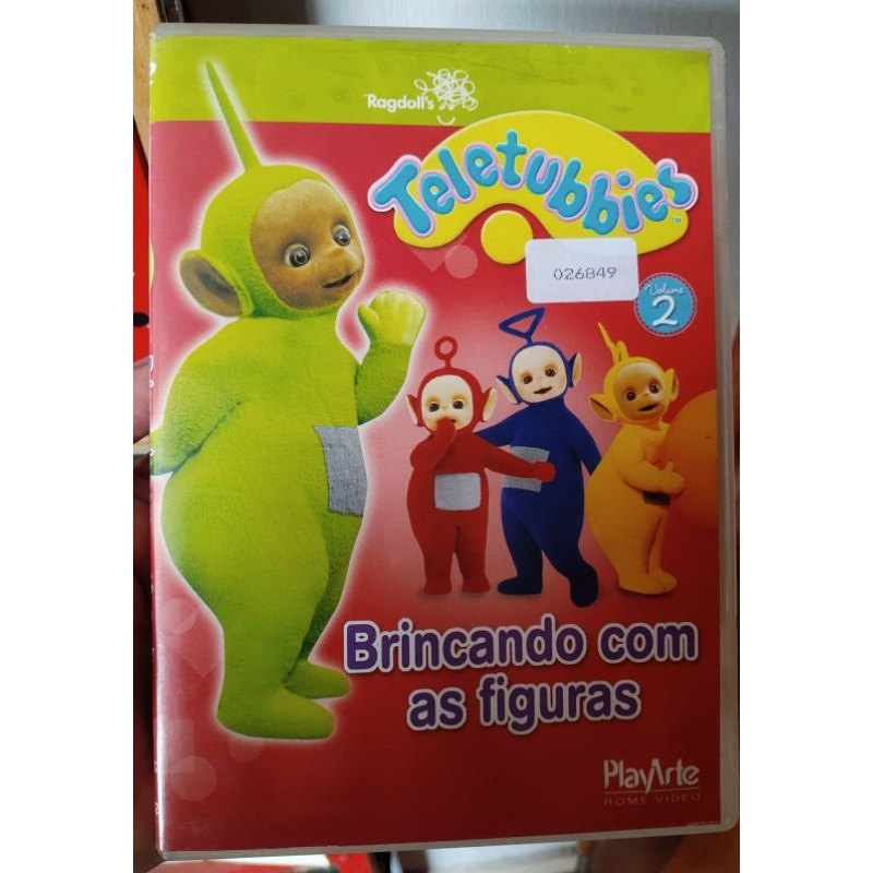 DVD Teletubbies - Brincando com as Figuras - Volume 2 (Original)