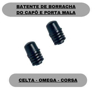 Batente Borracha Porta Mala e Capô Celta Omega Corsa - 2 unidades em Oferta na Shopee