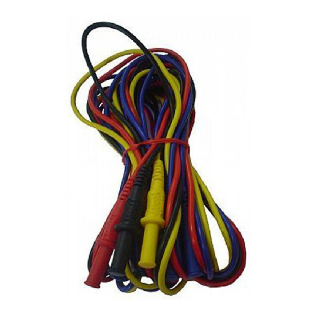 Conjunto Ponta Garra Jacaré Utilizada Analisador Energia Ae-200 Instrutherm